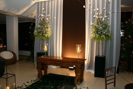 Espaço da cerimônia